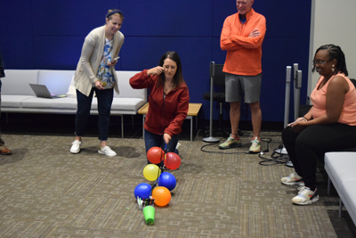Educators in Residence participating in a group activity