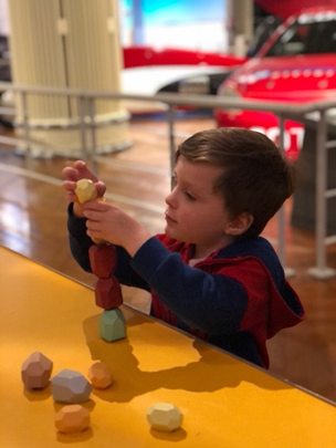 Tinkering for Tots activity at Museum of American Innovation