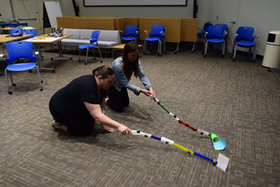 Teacher Innovator Award winners working on a group activity